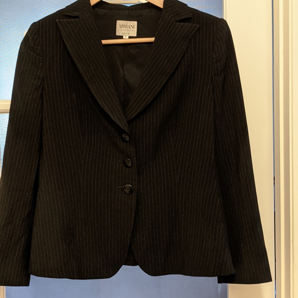 Pinstripe blazer